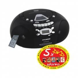 Bedienungshandbuch HYUNDAI TRC817ADR3B CD Radio Kassette mit schwarz