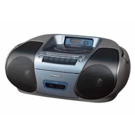 Boombox mit CD PANASONIC RX-D26E-S silber