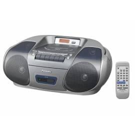 Boombox mit CD PANASONIC RX-D29E-S silber