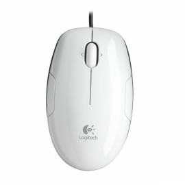 LOGITECH LS1 Laser Mouse Coconut (910-000865) schwarz/weiss