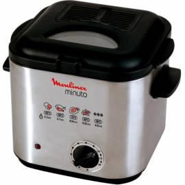 Bedienungshandbuch MOULINEX Friteuse AF100330 Schwarz/Edelstahl