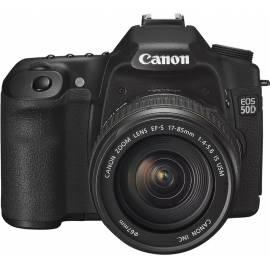 Digitalkamera CANON EOS 50 d + EF-S 17-85 mm ist schwarz Gebrauchsanweisung