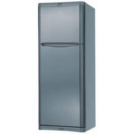 Kombination Kühlschrank / Gefrierschrank INDESIT NTAA 13 VF NX Iridium Silber