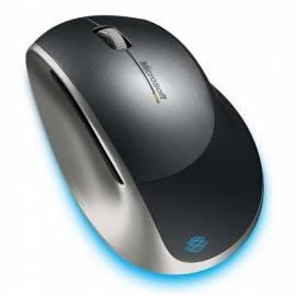 Maus, MICROSOFT Explorer Mouse (5AA-00007) schwarz/grau