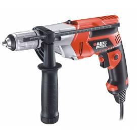 Bedienungsanleitung für Bohren Sie manuelle BLACK DECKER KR703K schwarz/rot