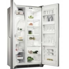 Kombination Kühlschrank / Gefrierschrank ELECTROLUX ERL 6297XX grau/Edelstahl