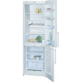 Bedienungshandbuch Kombination Kühlschrank mit Gefrierfach BOSCH KGV36X27 weiß