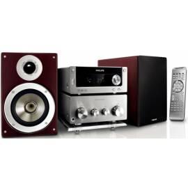 HiFi-Anlage PHILIPS MCM772 Silber/Nachahmung Holz