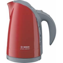 Wasserkocher BOSCH Private Collection TWK 6004N grau/rot