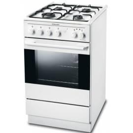 Eine kombinierte Herd ELECTROLUX EKK 510509 W weiß