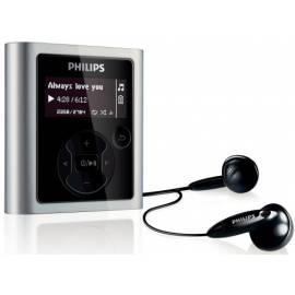 PHILIPS MP3-Player SA1922/02 schwarz/silber Bedienungsanleitung