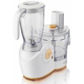 Küchenmaschine Philips Cucina HR 7735/55 mit weißen Mais mit gelb und orange