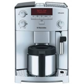 Handbuch für Espresso ELECTROLUX Caffe Grande ECG 6400 Silber