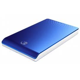 externe Festplatte SEAGATE Freeagent FreeAgent Go 320GB, blau, extern, USB 2.0 (ST903203FBD2E1-RK) blau
