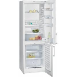 Datasheet Kombination Kühlschrank mit Gefrierfach, SIEMENS KG36VX27 weiß