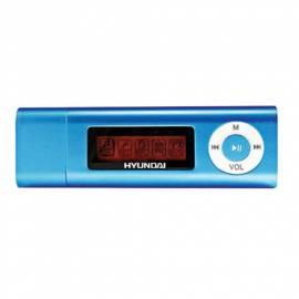 Benutzerhandbuch für MP3-Player 4 GB blau HYUNDAI MP 107