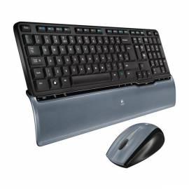 Tastaturmaus LOGITECH Cordless Desktop S520 (920-001017) schwarz/grau