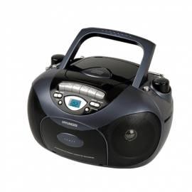 HYUNDAI TRC591ABP CD Radio Kassette mit schwarz/blau