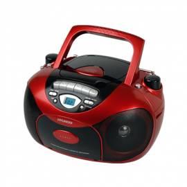 Boombox mit CD HYUNDAI TRC 591 ABR rot