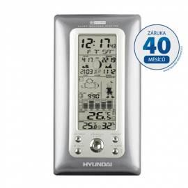 Wetterstation HYUNDAI WSC 1908 GGR grau