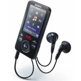Sony MP3/MP4 Player NWZE436FB.CEV, 4 GB, FM-RADIO, schwarz - Anleitung