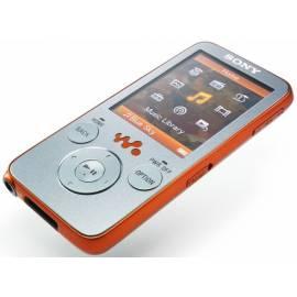 Sony MP3/MP4 Player NWZS639FS.CE7, 16 GB, UKW-RADIO, Silber