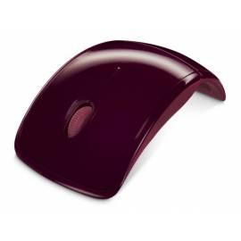MICROSOFT ARC Mouse Maus rot (ZJA-00011) Red