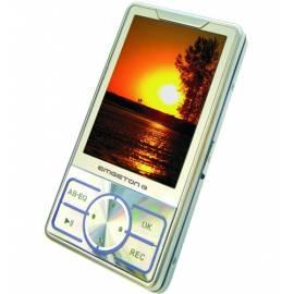 MP3 Player Emgeton E9CULT 4GB silber matt