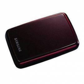 externe Festplatte SAMSUNG S2 Portable 2,5 & 160GB USB 2.0 (HXMU016DA/G42) rot