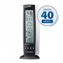 Wetterstation HYUNDAI WS 1850 schwarz/silber