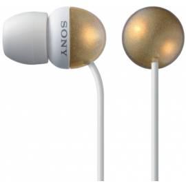 Datasheet Kopfhörer SONY MDR-EX33LP EX Anywhere weiß/gold