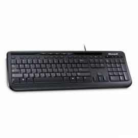 Tastatur MICROSOFT Wired Keyboard 600 (ANB-00020) schwarz