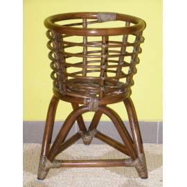 Rattan Stand 1-Dark Flower (N047T)