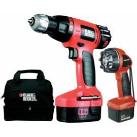 Bedienungshandbuch Aku Bohrer, Akuscrewdriver BLACK-DECKER CD14TCBK