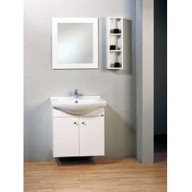 Badezimmerschrank mit Waschbecken und Spiegel-JET (YE70.LL_N07.(L))