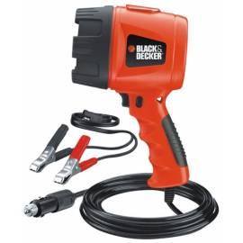 Lampe BLACK-DECKER BDSL300 schwarz/rot