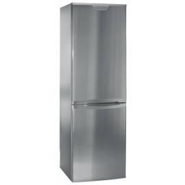 Kombination Kühlschrank / Gefrierschrank CANDY CFM 3555 und (34000805) Edelstahl