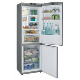 Kombination Kühlschrank / Gefrierschrank CANDY CDNI3775A Silber Gebrauchsanweisung