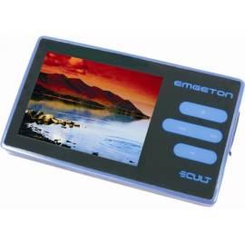MP3-Player Emgeton X 7 Kult 4GB, blau/schwarz Gebrauchsanweisung