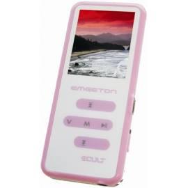 MP3-Player Emgeton X 4 Kult 2GB, weiss/rosa