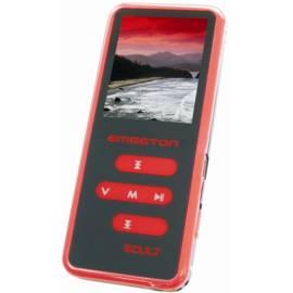 MP3-Player EMGETON Kult X 4 4 GB schwarz/rot schwarz/rot