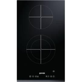 Handbuch für Glas-Kochfeld GORENJE ECT 330 AC schwarz/Glaskeramik