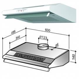 Datasheet Hood BEST K195S6B white