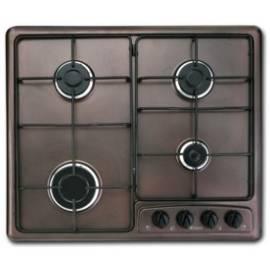 Gas hob ARDO PFS6040VR Brown Gebrauchsanweisung