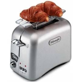 Toaster Silber DELONGHI Argento CT 021