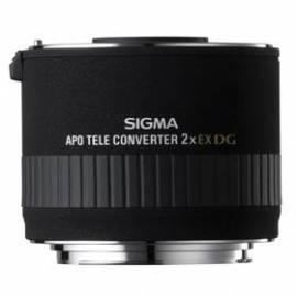 Bedienungsanleitung für SIGMA Telekonvertor APO 2 x EX DG s Bajonetem Nikon