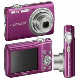 Bedienungsanleitung für Digitalkamera NIKON S220 Magenta-lila