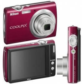 Bedienungshandbuch Digitalkamera NIKON S230 Gloss rot rot