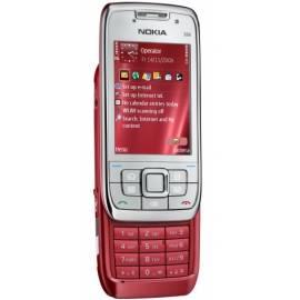 PDF-Handbuch downloadenNOKIA E66 silber/rot