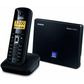 Benutzerhandbuch für Telefon SIEMENS Gigaset A580 IP schwarz